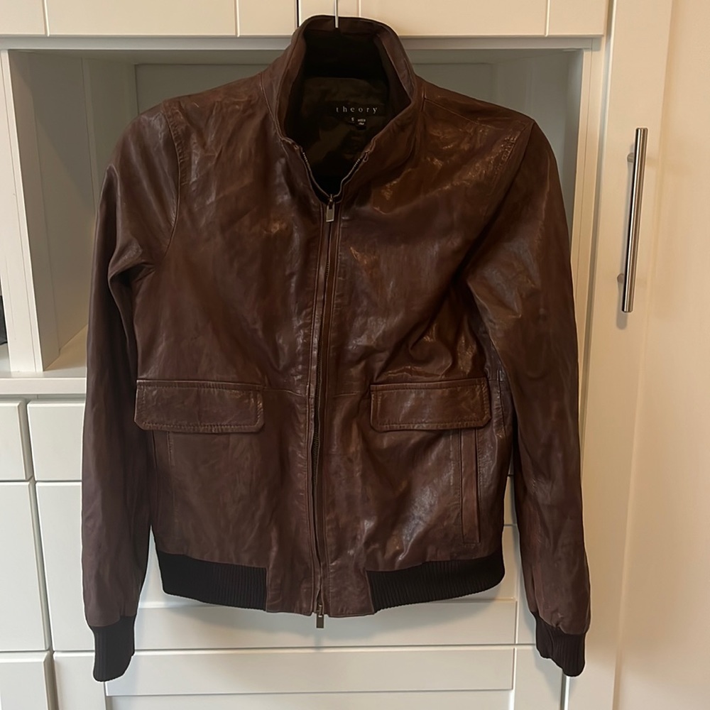 Theory Leather Jacket
